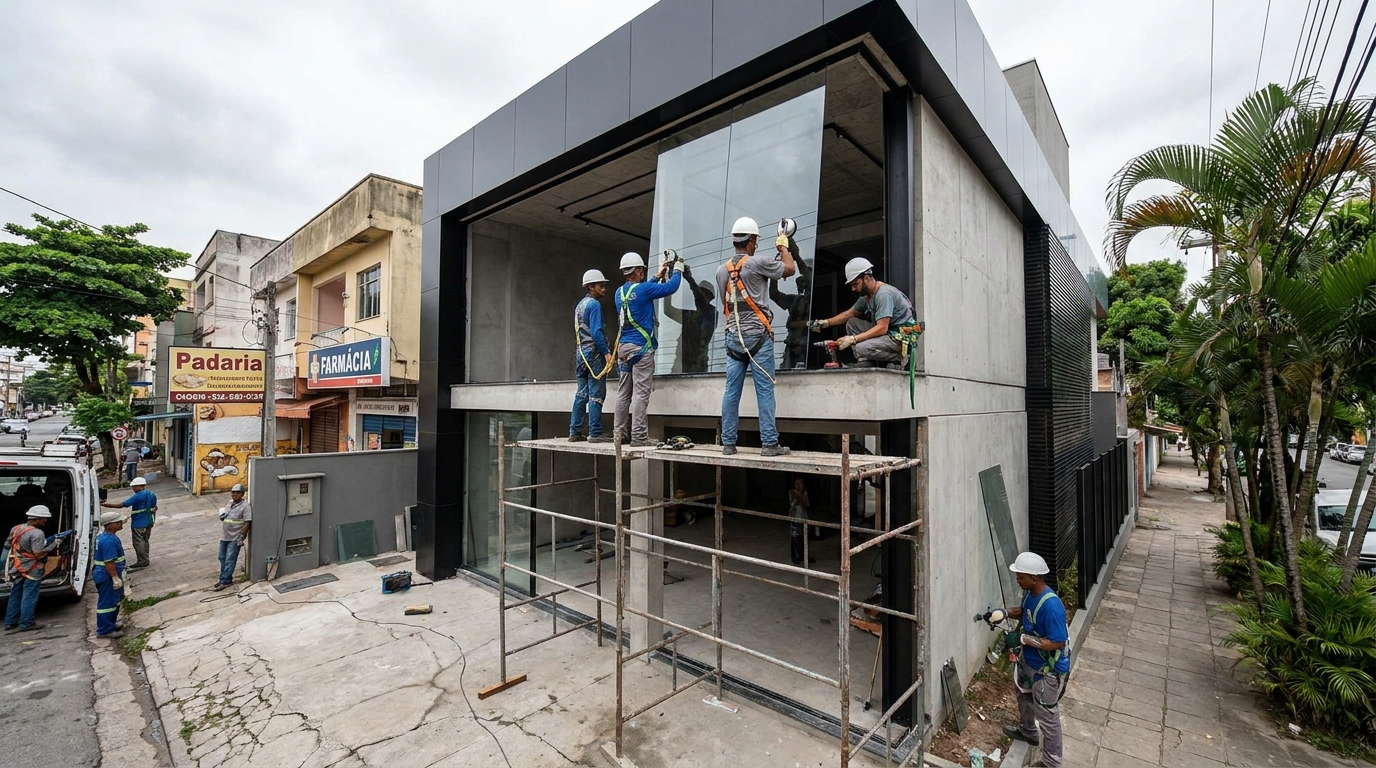 Fachadas para Lojas e Empresas em Olinda‑PE